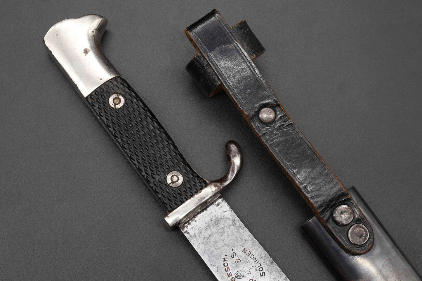 Rare Eagle Head HJ Knife by Ernst Pack
