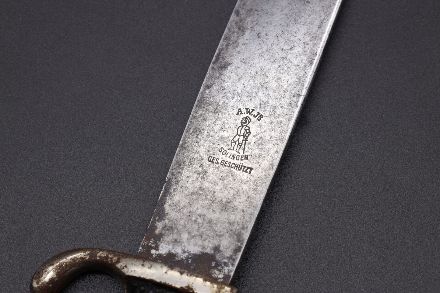 Early HJ knife by Anton Wingen