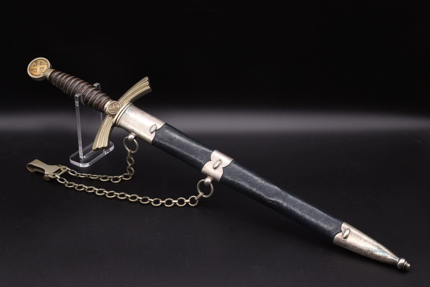 Rare Transitional DLV “Soft Shell” Luftwaffe Dagger by David Malsch
