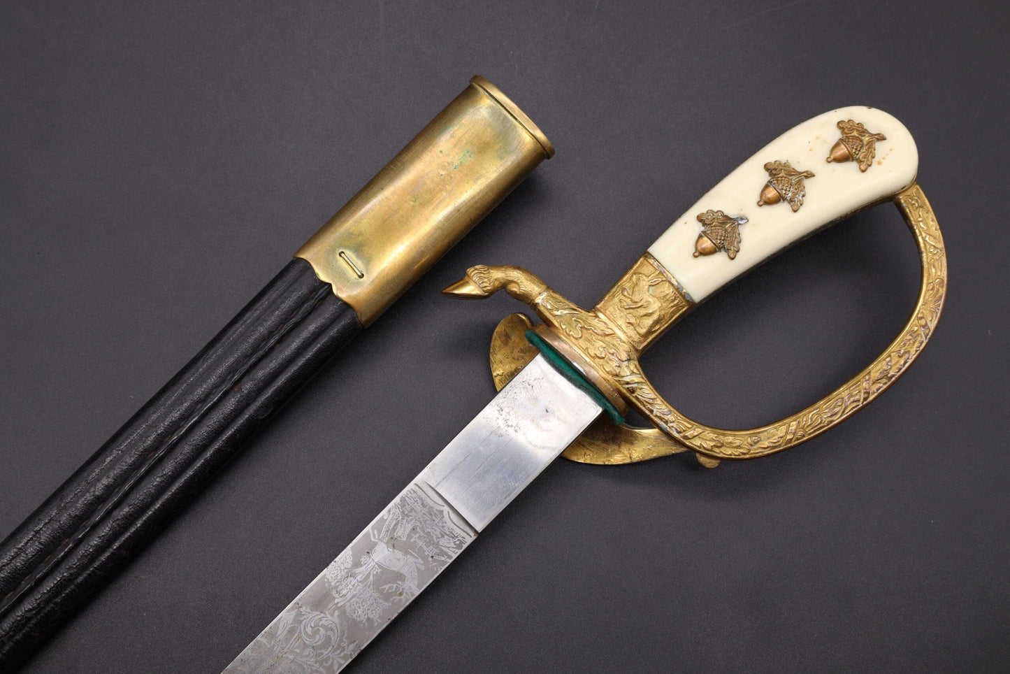Army Forestry Dagger with Matching Wehrpass and Photo