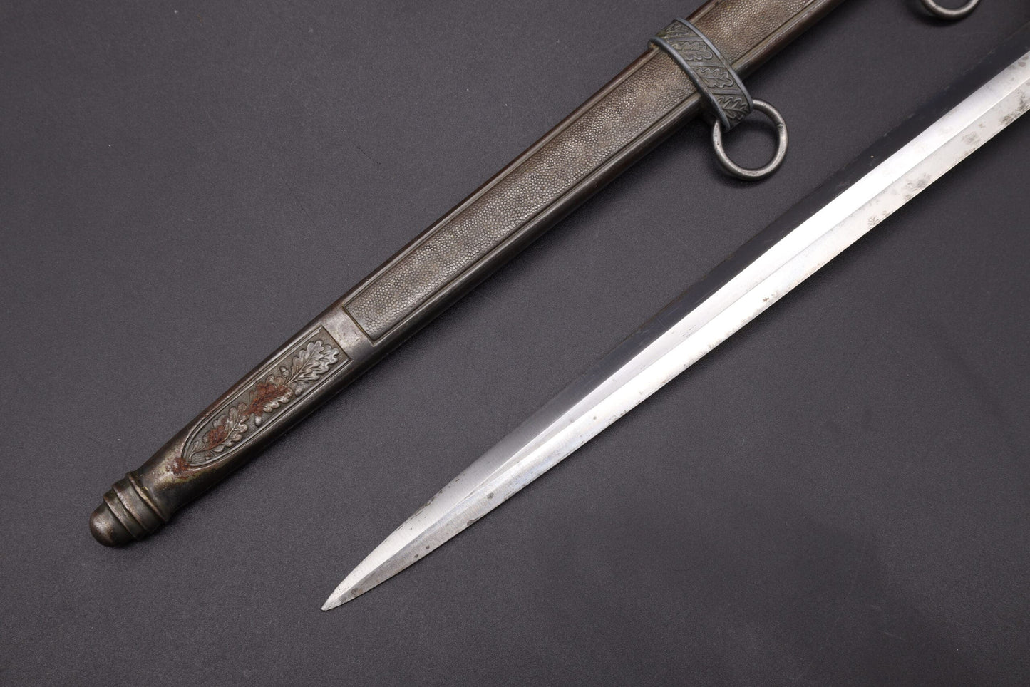 Rare 2nd Model Luftwaffe Dagger with Black Grip by Robert Klaas