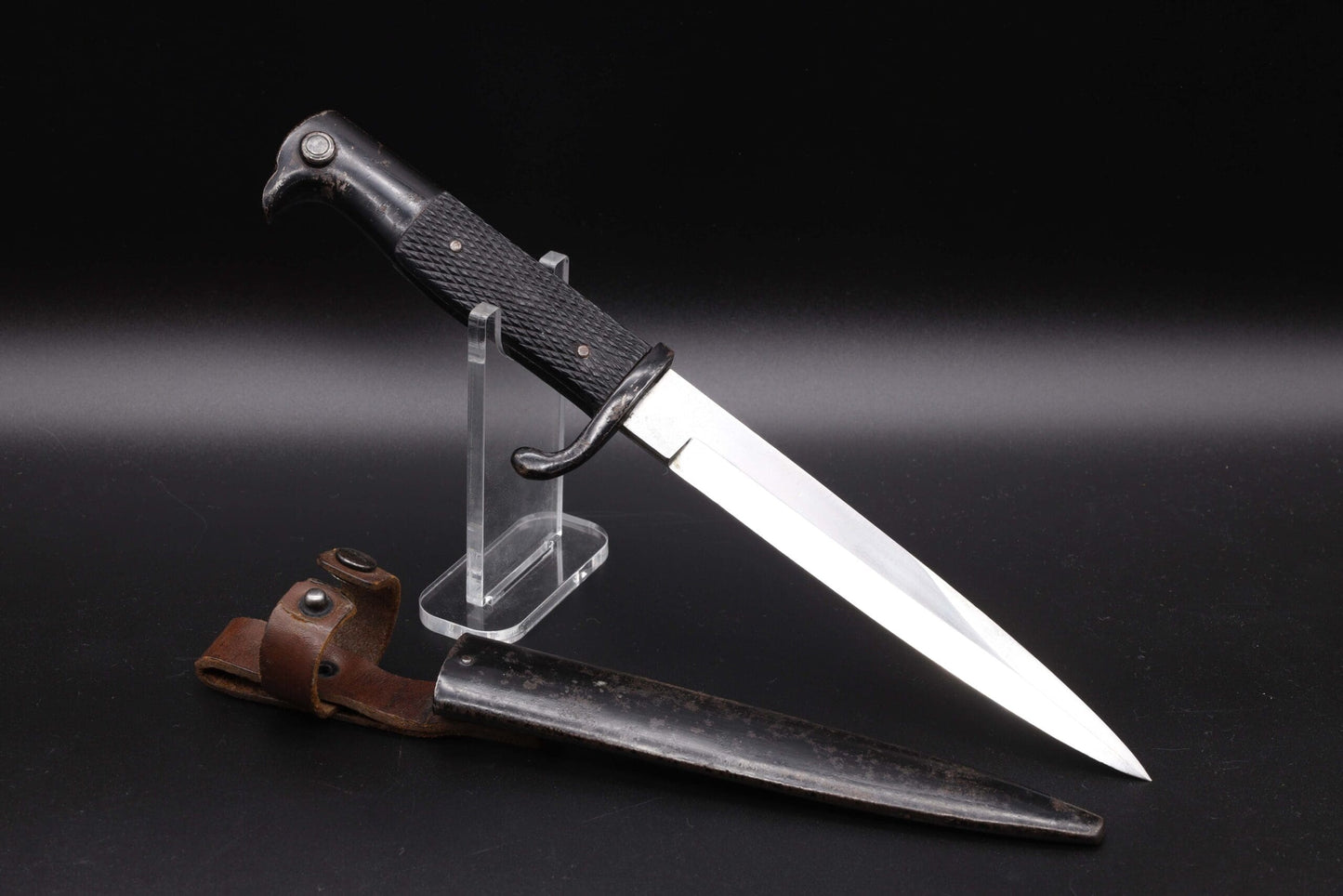 WW1 Black Combat/Trench Knife by Eickhorn