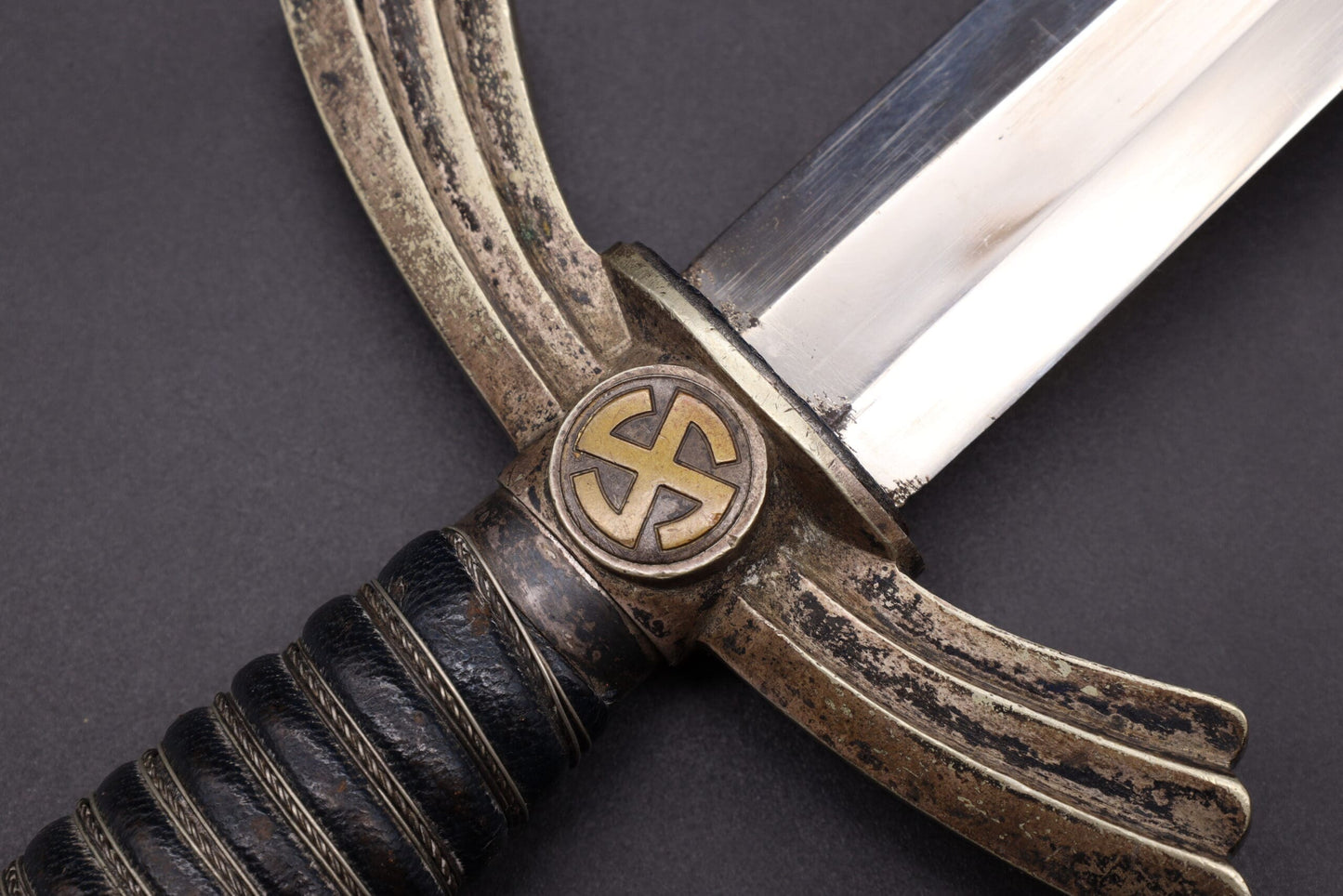 Rare Transitional Luftwaffe/DLV “Soft Shell” Dagger by Tiger