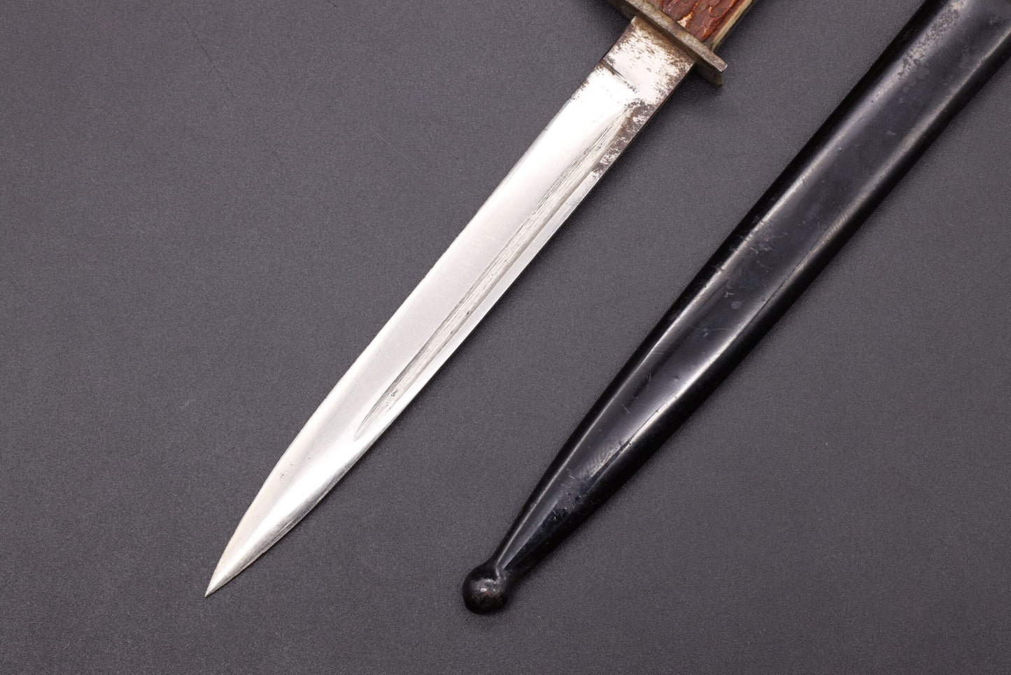Miniature Dress Bayonet with Horn Grips