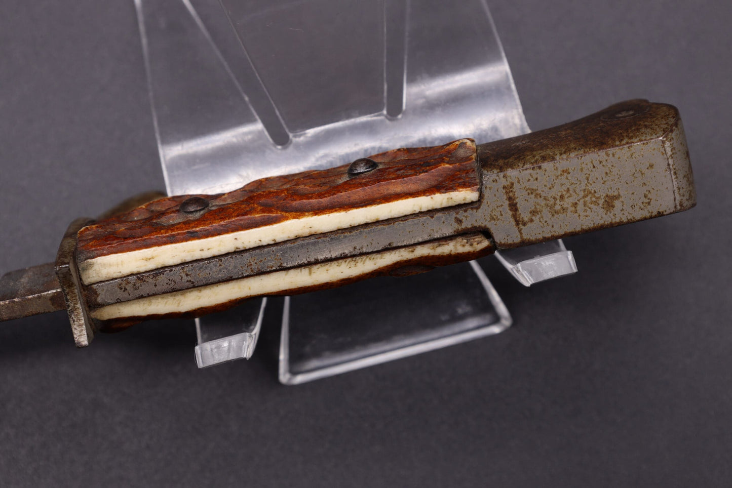 Miniature Dress Bayonet with Horn Grips
