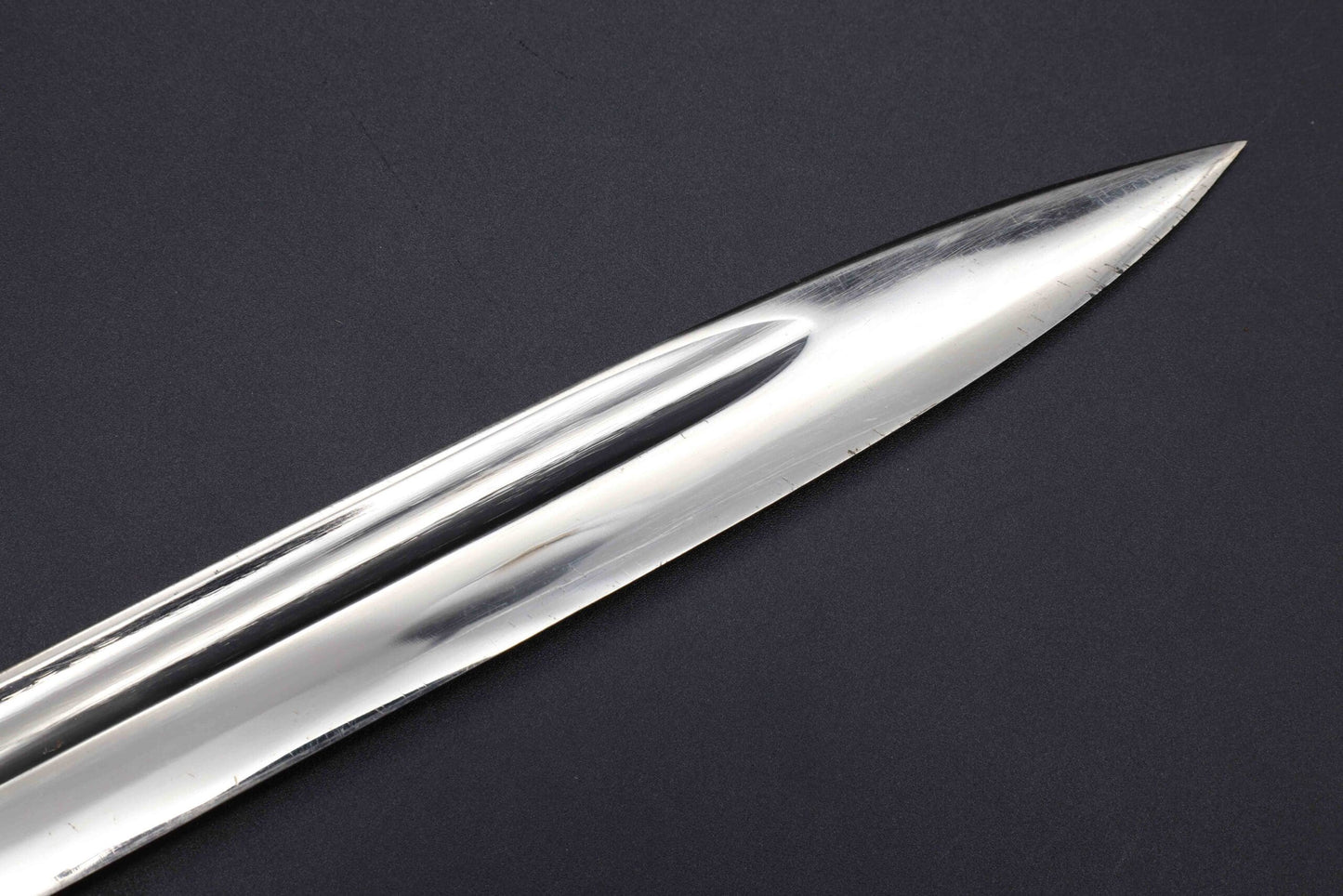 Police bayonet with steel scabbard by Clemen & Jung