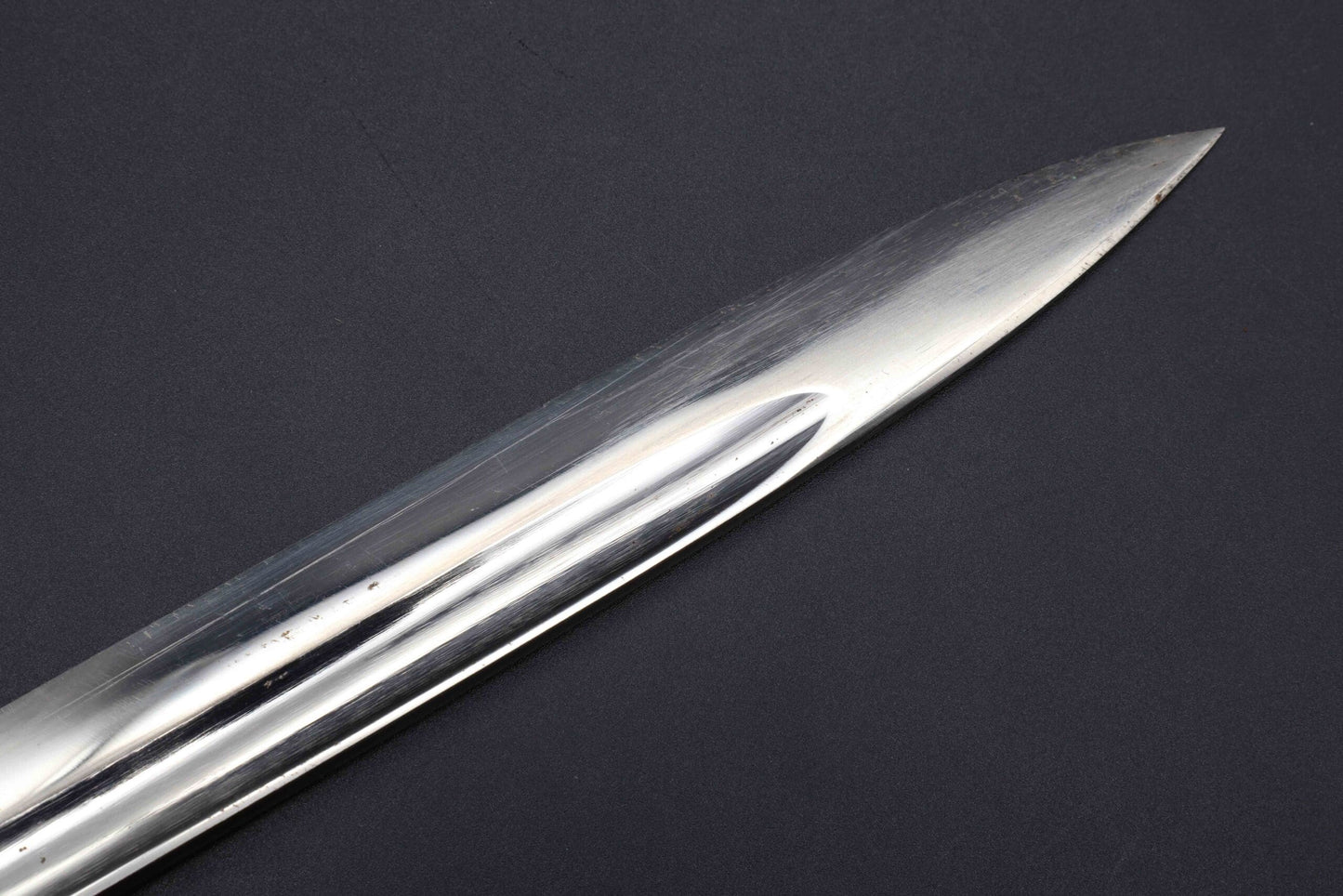 Police bayonet with steel scabbard by Clemen & Jung