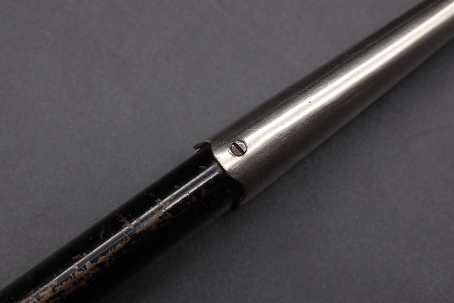 Police bayonet with steel scabbard by Clemen & Jung