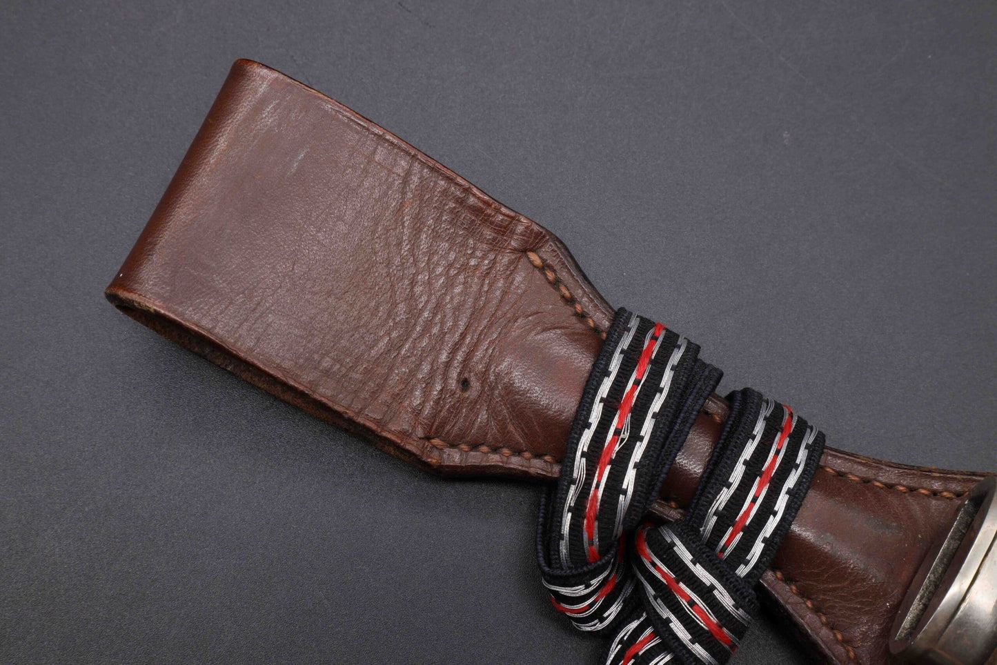 Police bayonet with steel scabbard by Clemen & Jung