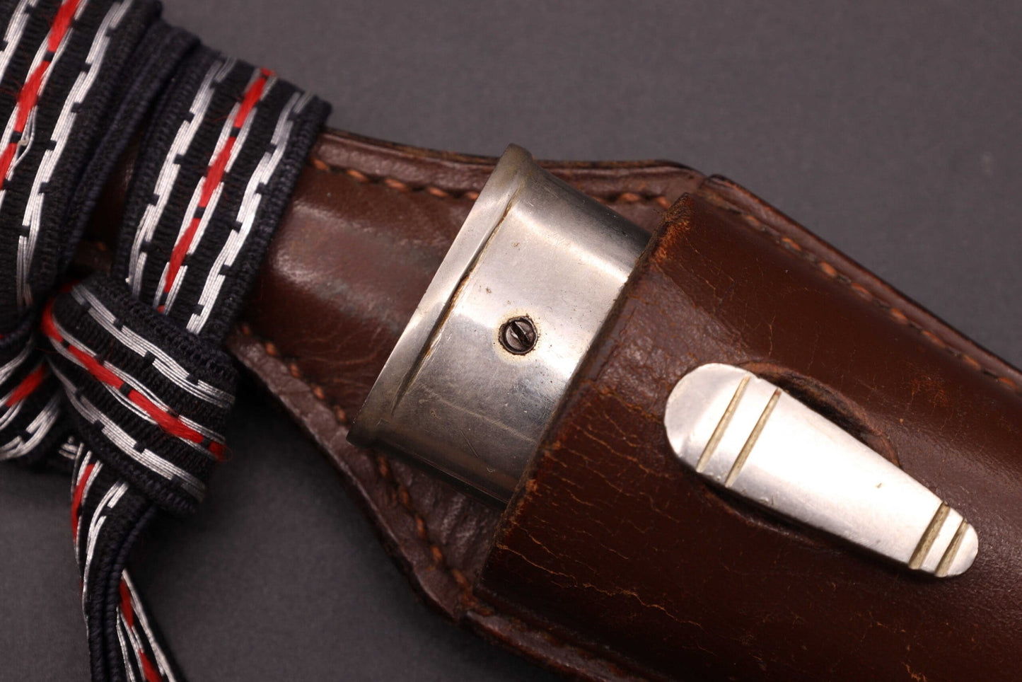 Police bayonet with steel scabbard by Clemen & Jung