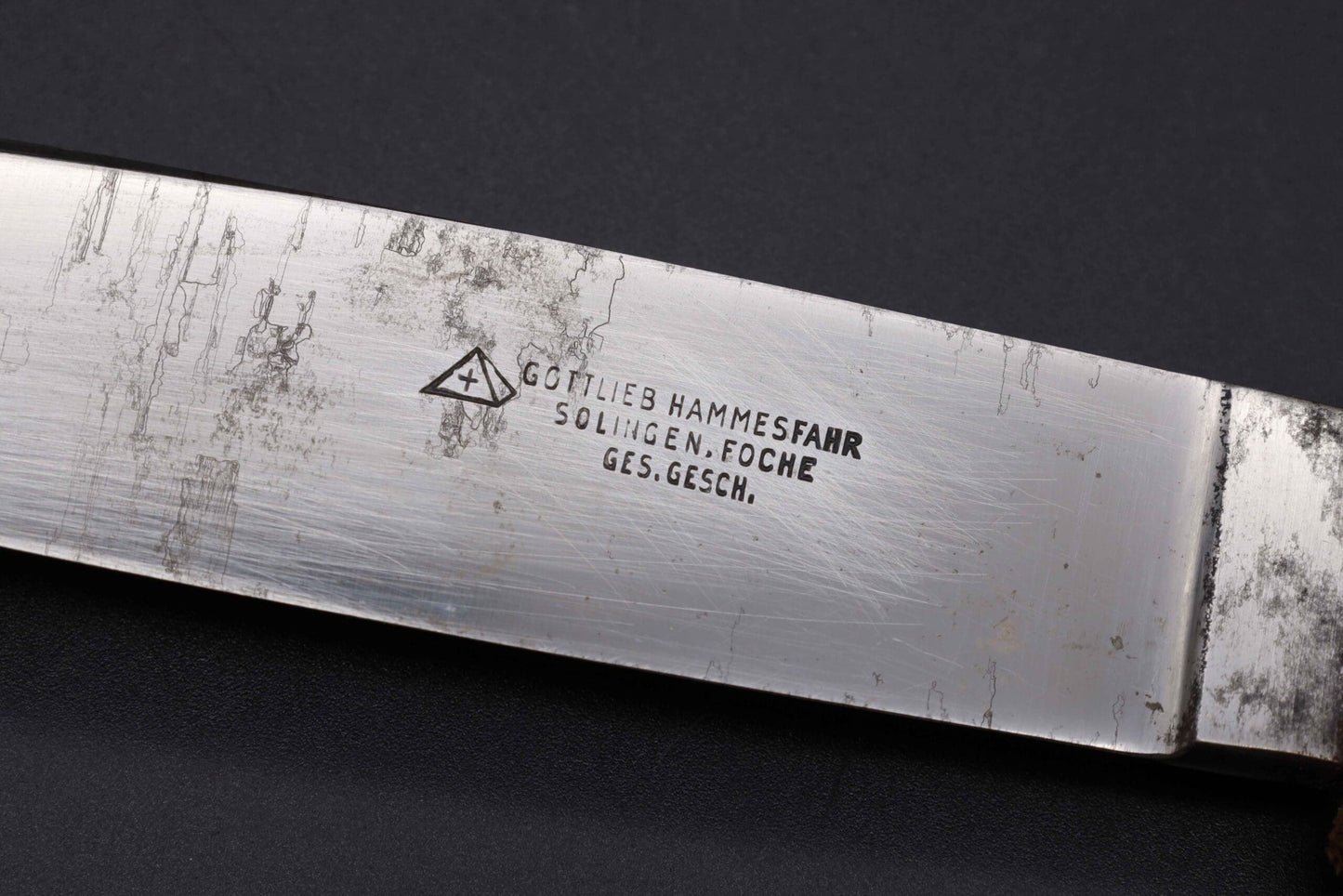 Transitional HJ Knife by Gottlieb Hammesfahr
