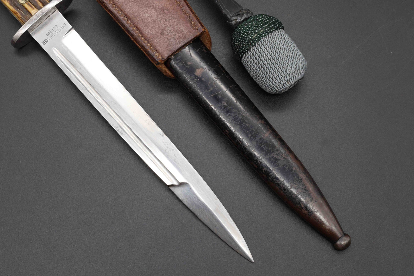 Number-Matching Waffen-Loesche Berlin Luftwaffe Knife