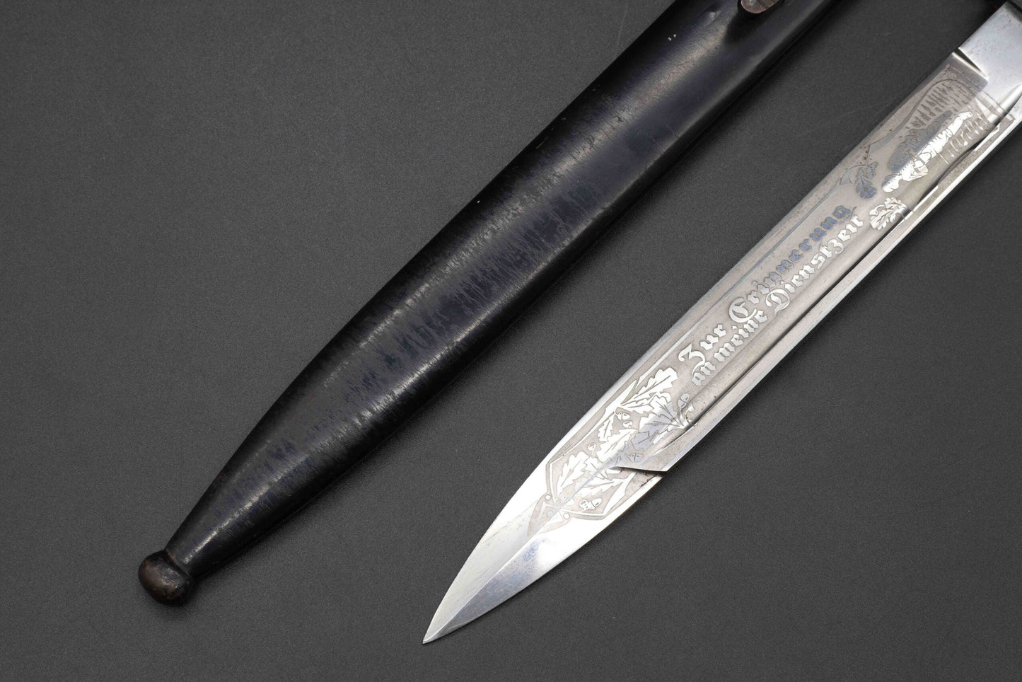 Double Etched Dress Bayonet by E. Pack