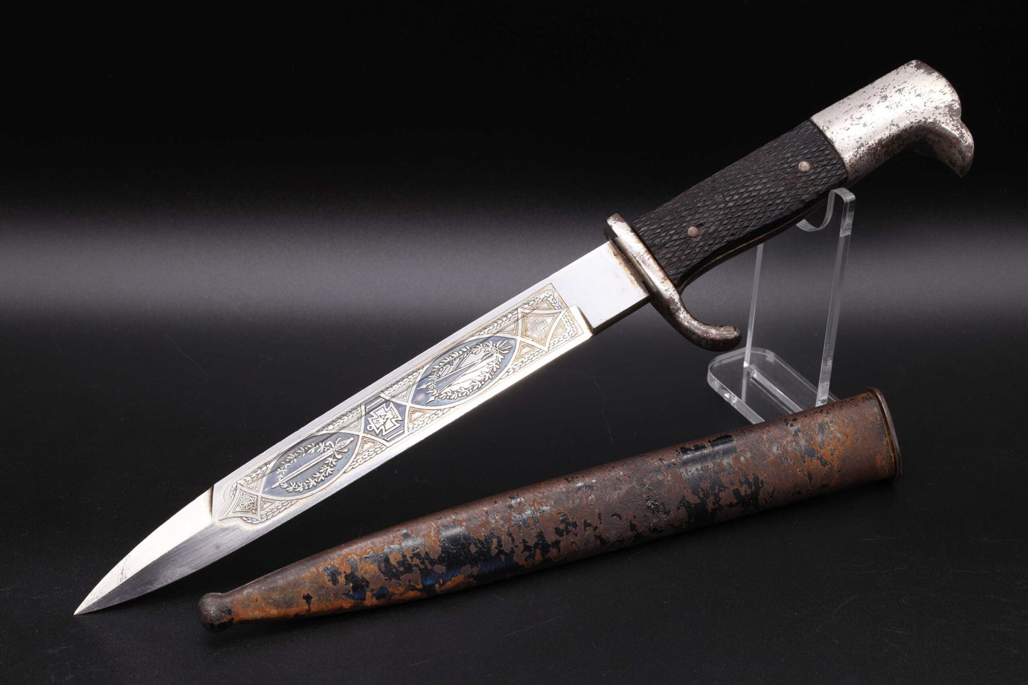 WW1 Double-Etched Dress Bayonet