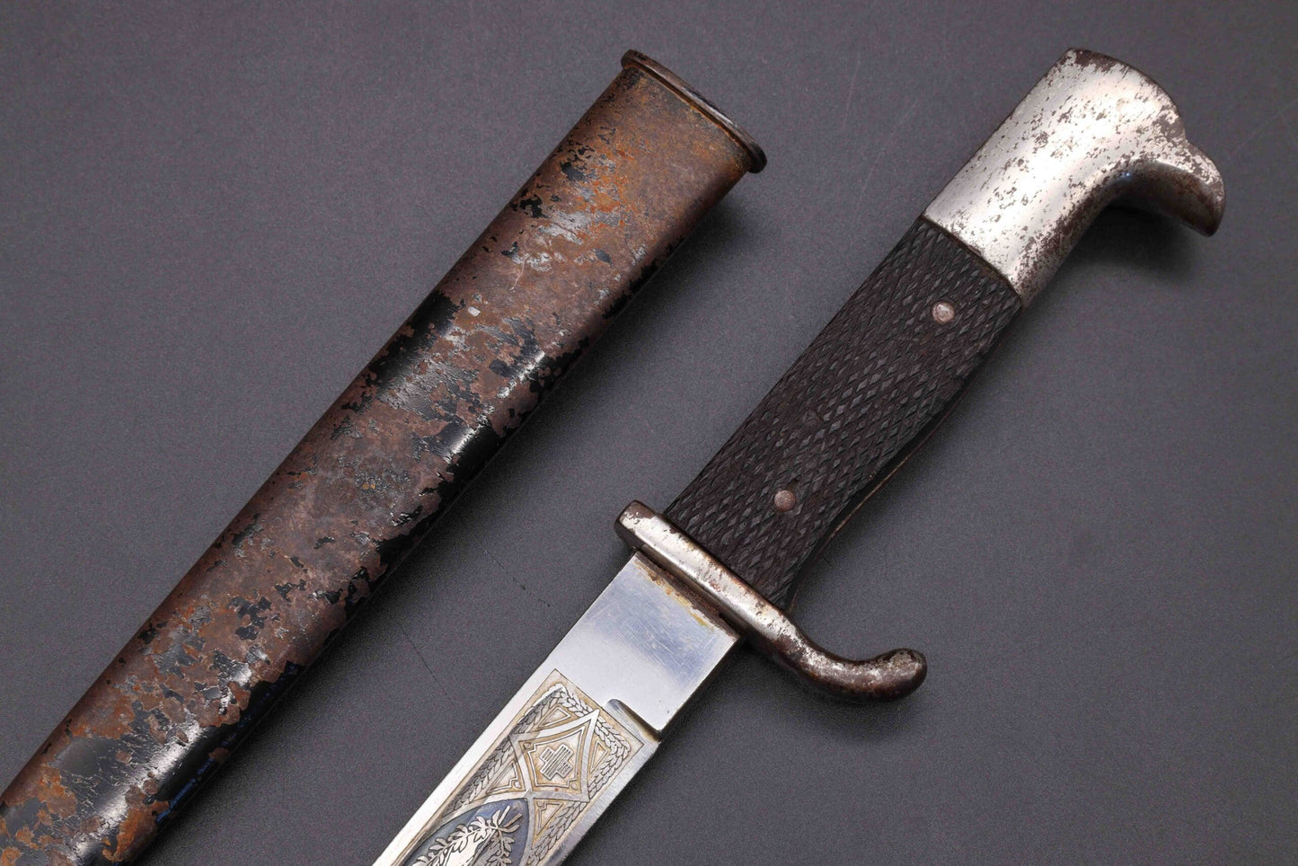 WW1 Double-Etched Dress Bayonet