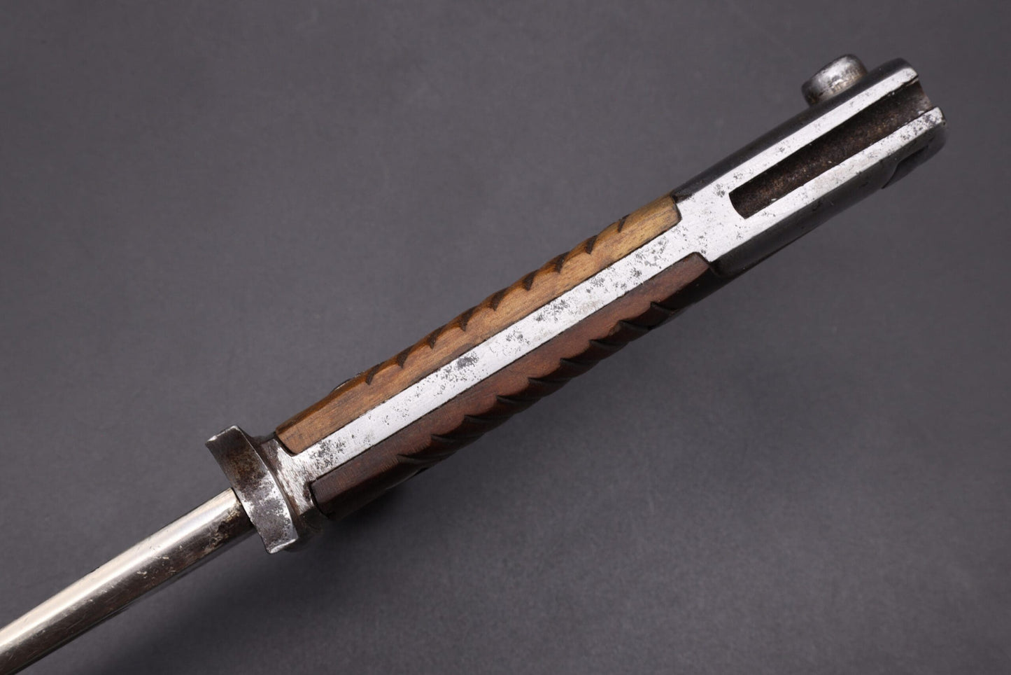 Rare Double Etched WW1 Butcher Bayonet by WKC