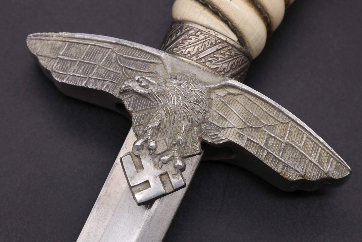 Rare Wooden grip M37 Luftwaffe dagger by Schüttelhofer