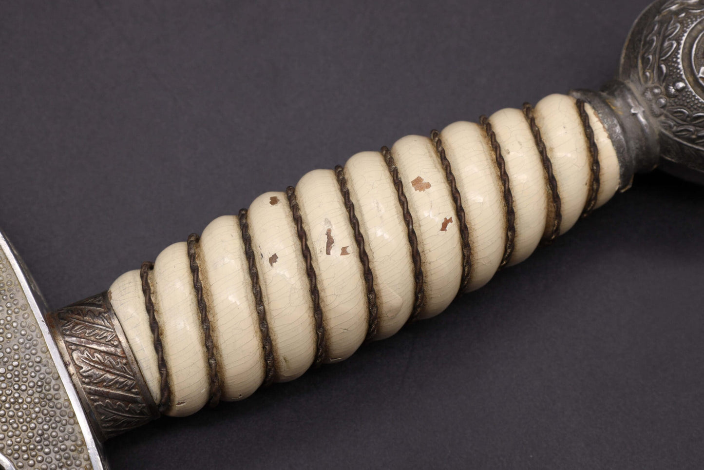 Rare Wooden grip M37 Luftwaffe dagger by Schüttelhofer