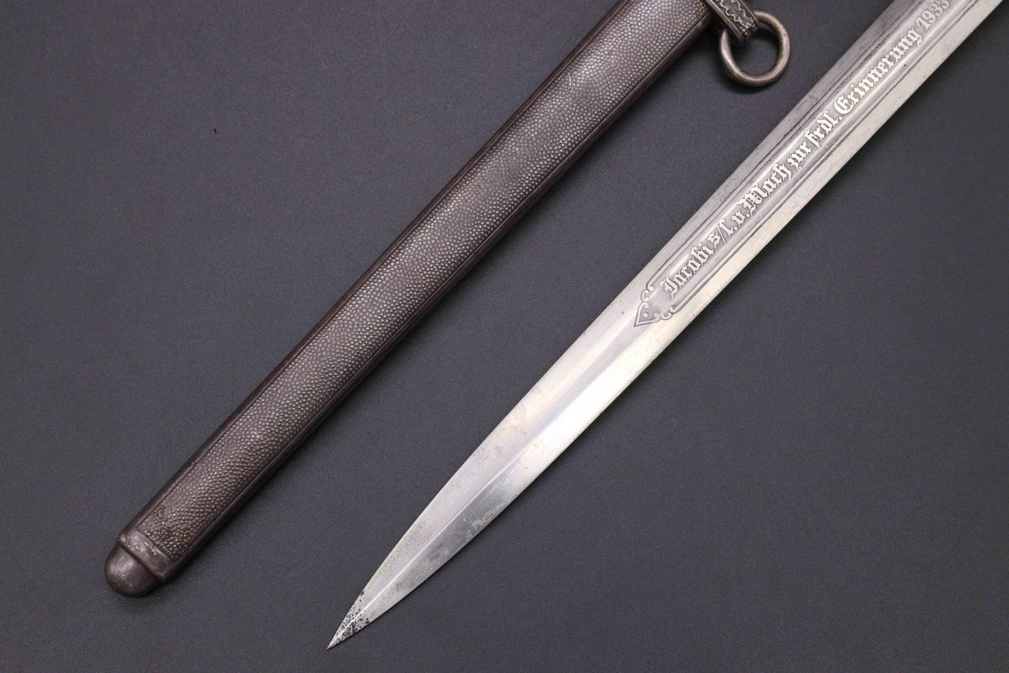 Etched Army Officers Dagger by Eickhorn