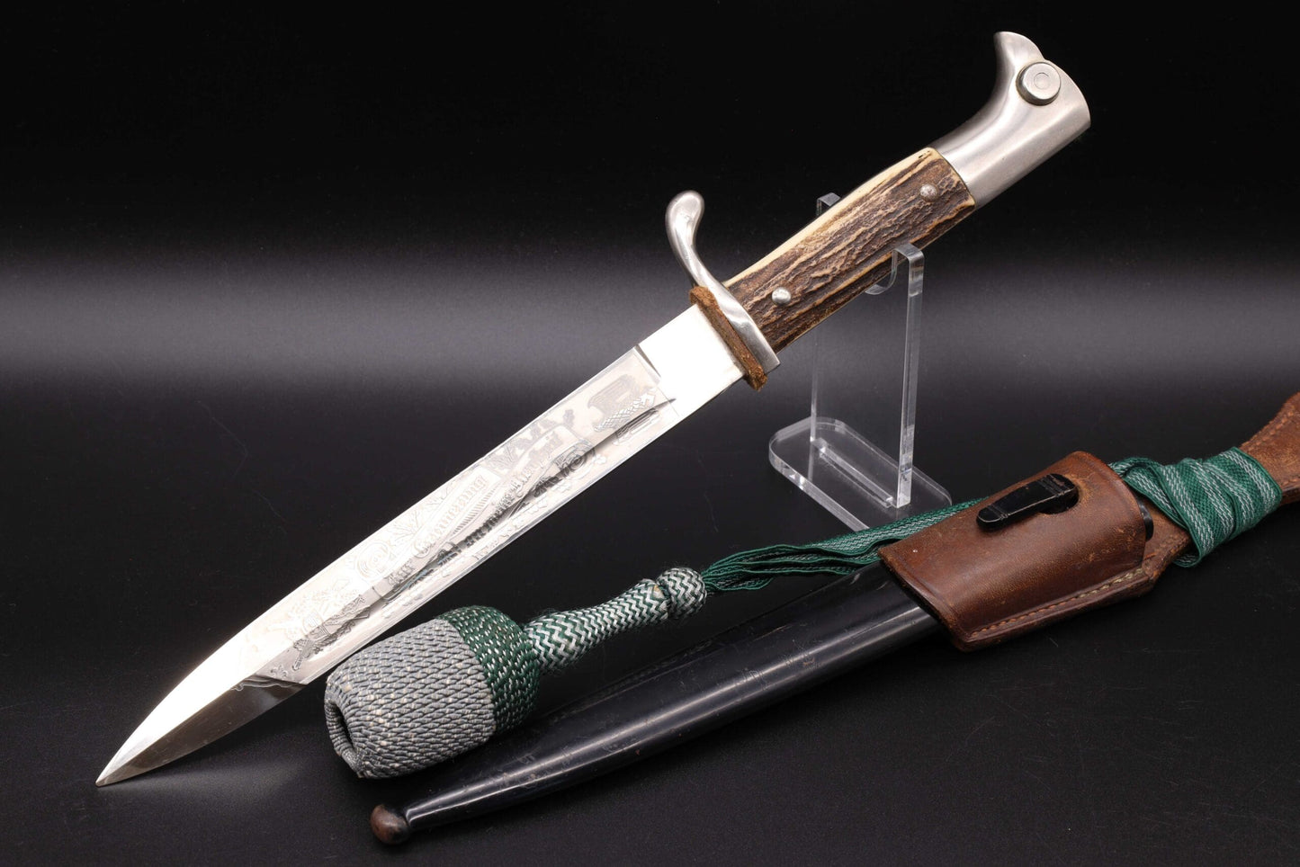 Mint Infantry Etched Bayonet by Eickhorn