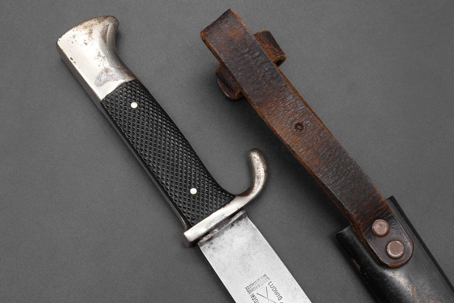 Early HJ Knife by Ludwig Groten