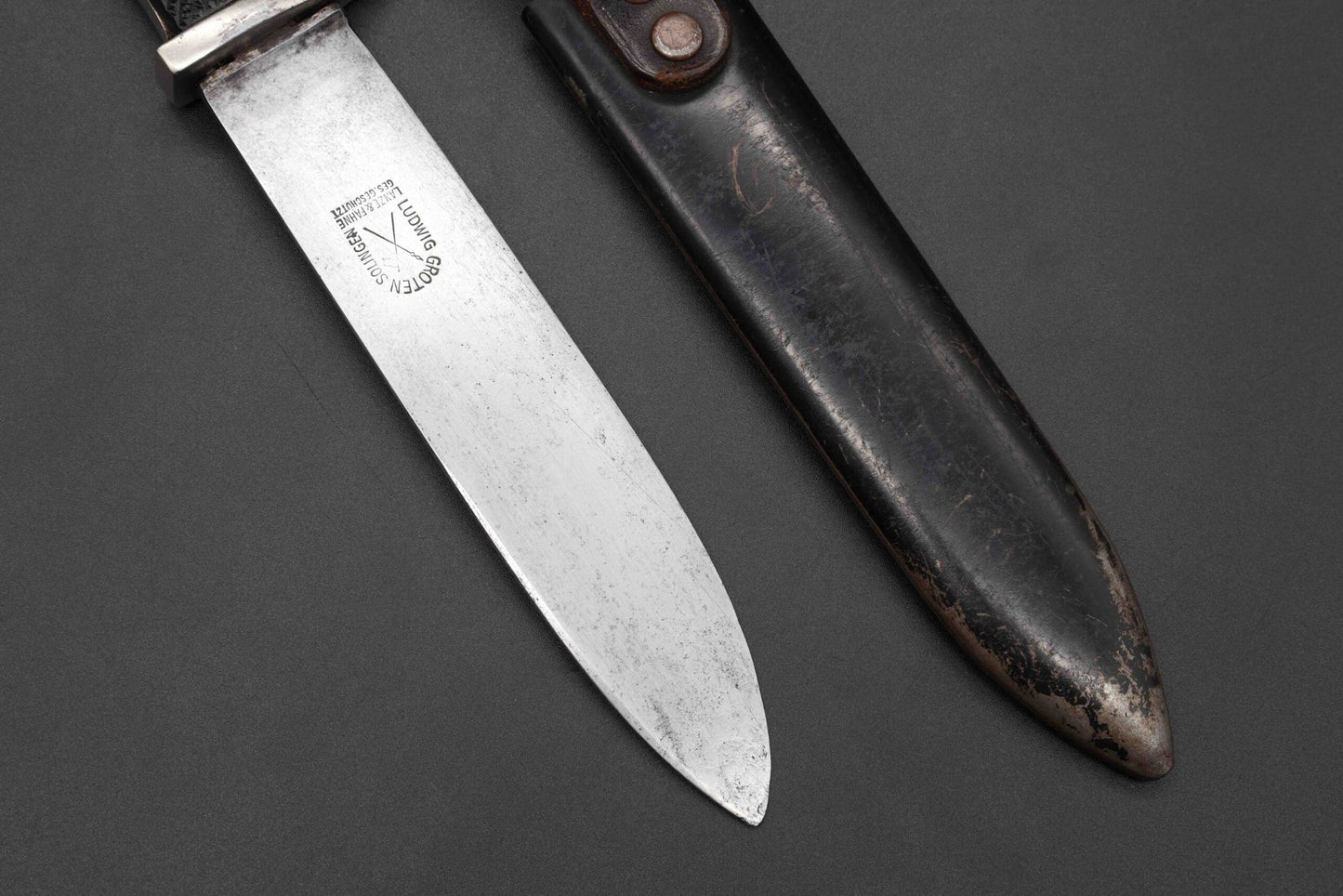 Early HJ Knife by Ludwig Groten