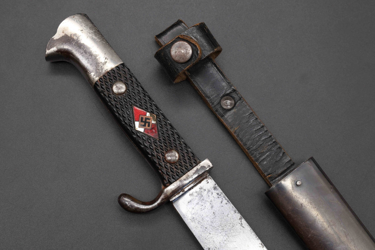Rare Eagle Head HJ Knife by Ernst Pack