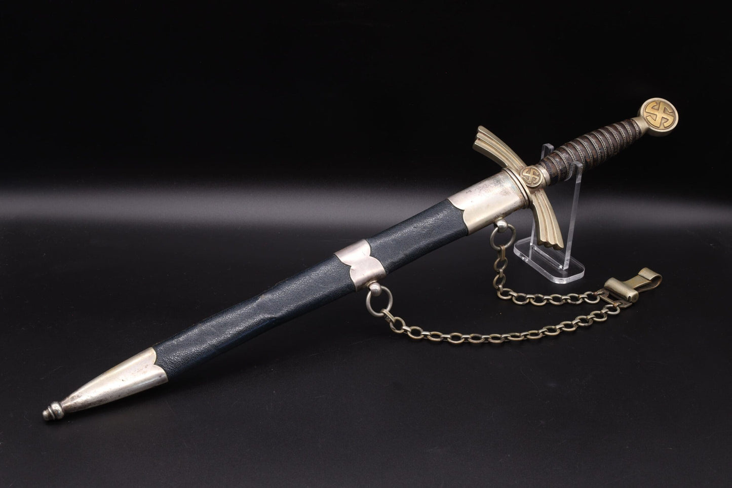 Rare Transitional DLV “Soft Shell” Luftwaffe Dagger by David Malsch