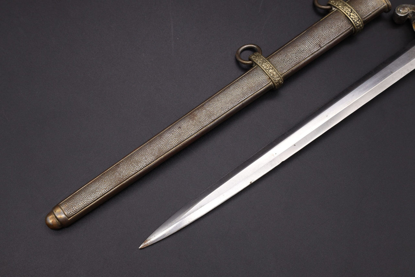 Aluminum Army dagger by Hörster