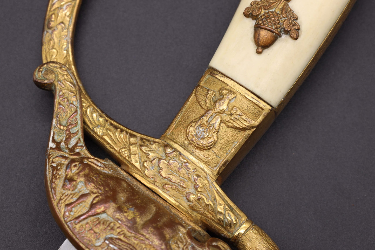 Army Forestry Dagger with Matching Wehrpass and Photo