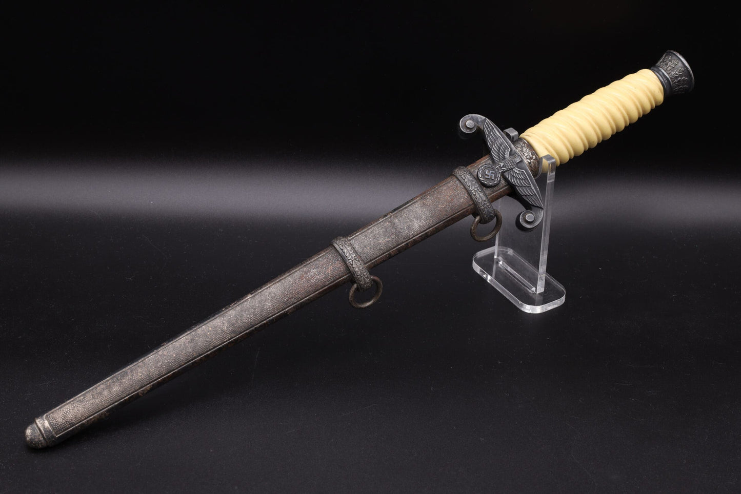 Army Dagger with Imitation Ivory Grip by Höller