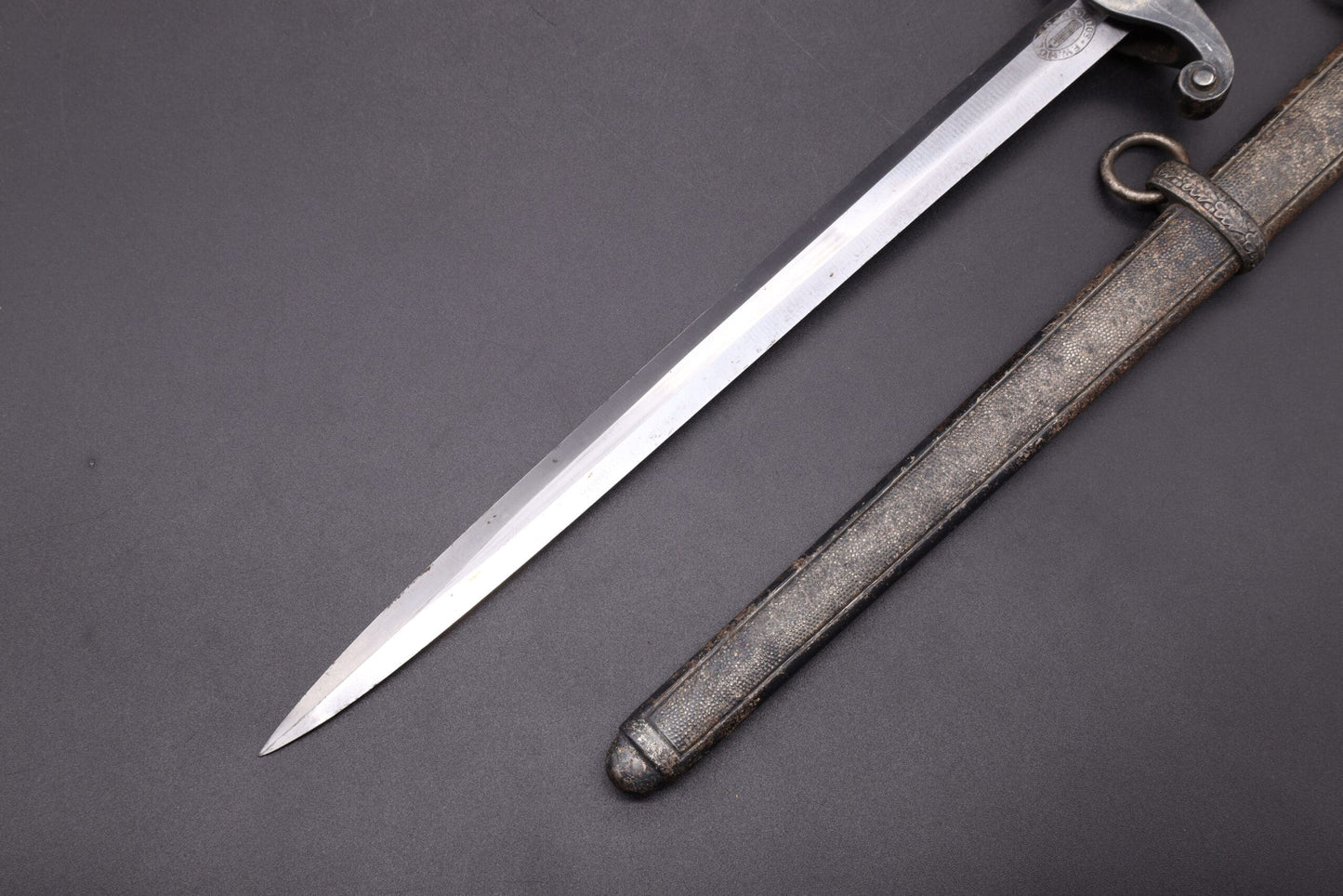 Army Dagger with Imitation Ivory Grip by Höller