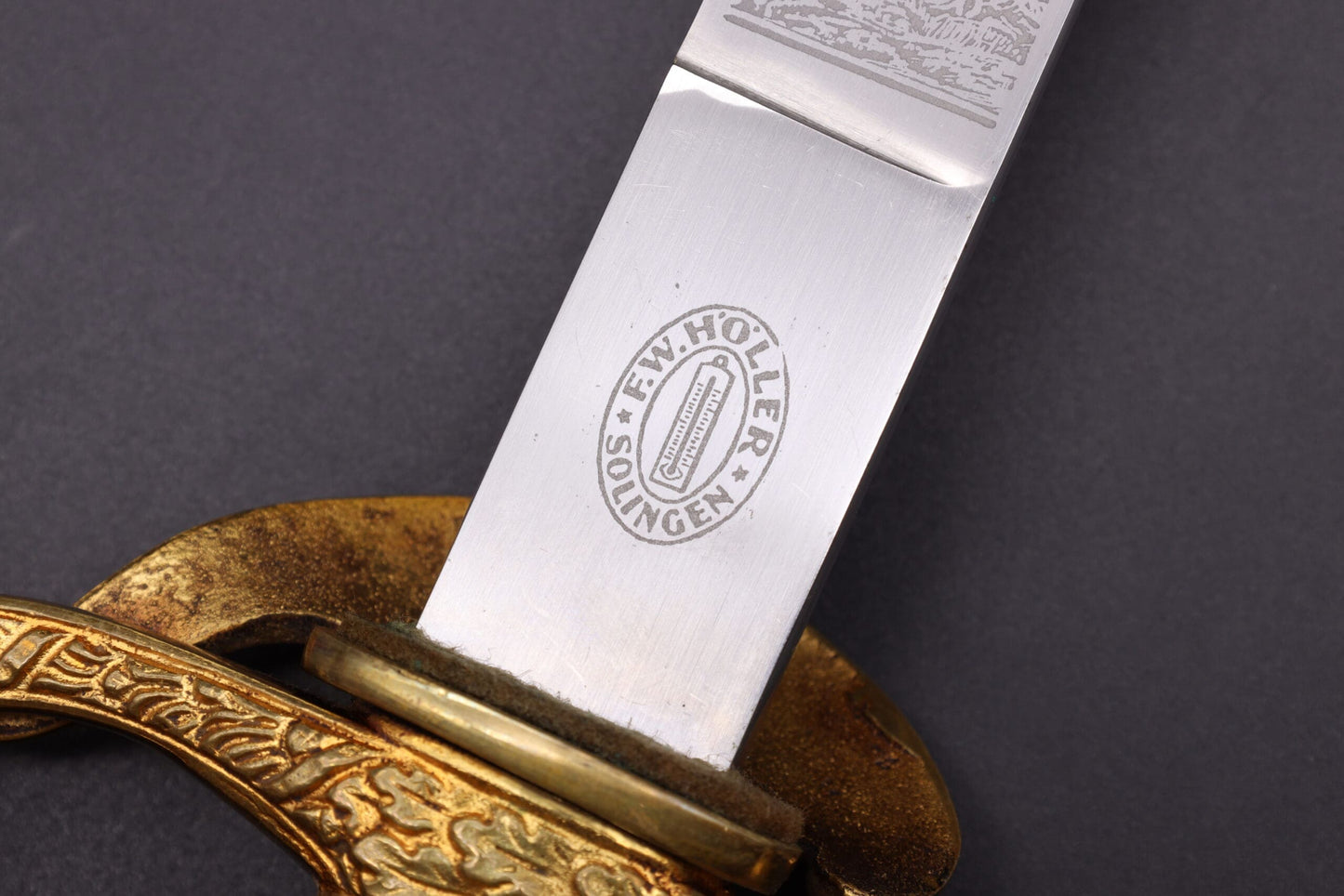 Army Forestry Dagger by Höller with Stag Horn Grip