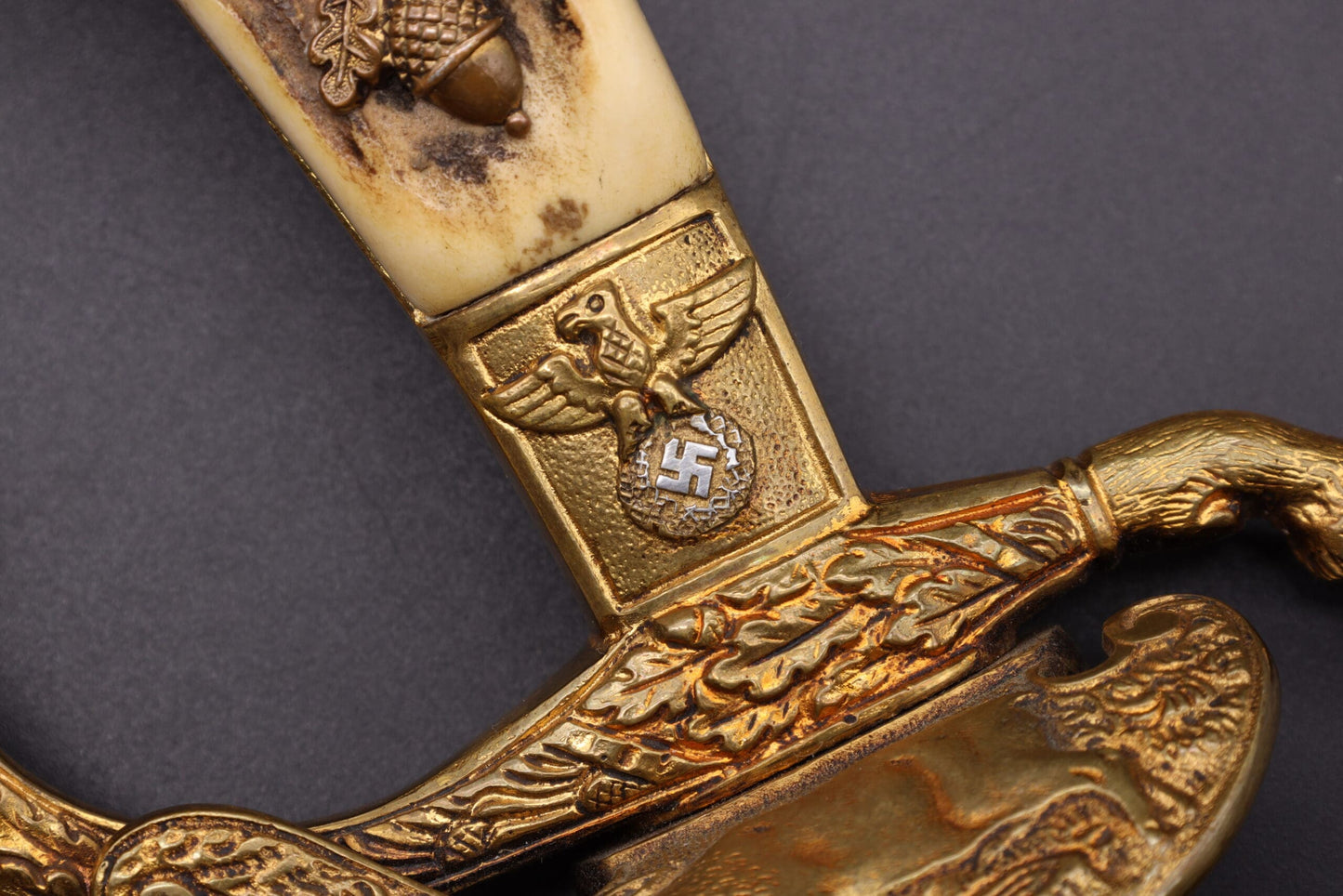 Army Forestry Dagger by Höller with Stag Horn Grip