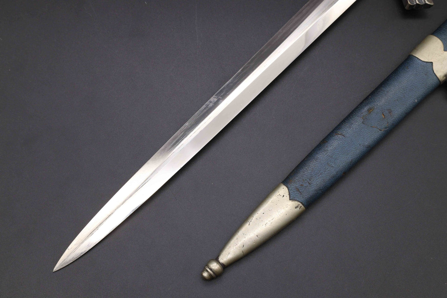 Heavy Nickel 1st model Luftwaffe dagger by SMF