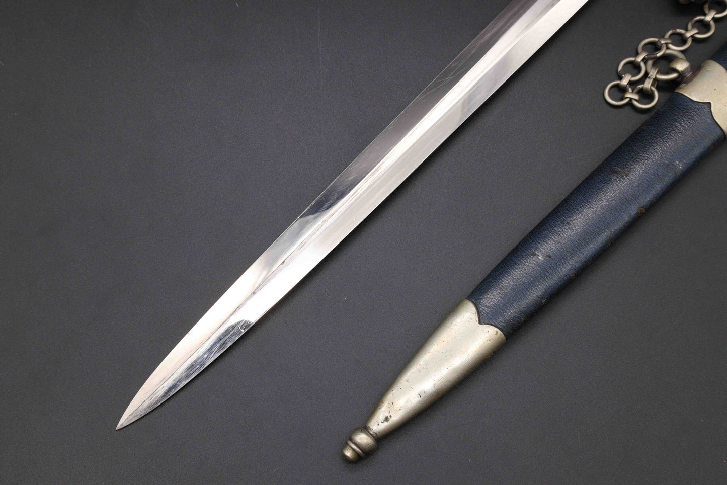 Heavy Nickel 1st model Luftwaffe dagger by SMF