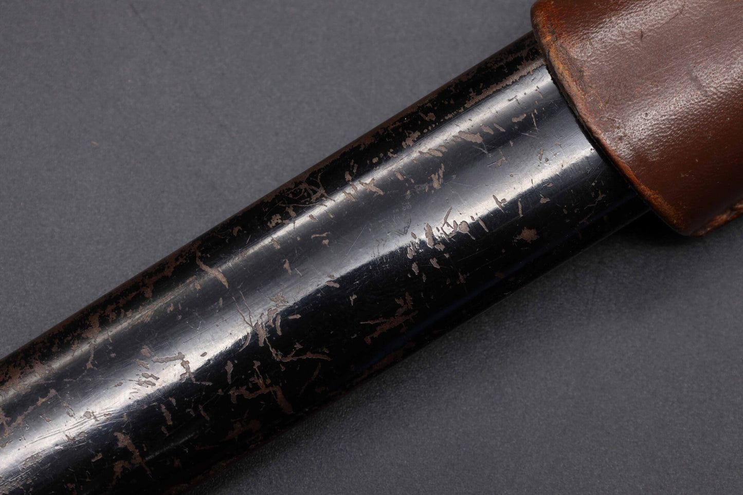 Police bayonet with steel scabbard by Clemen & Jung