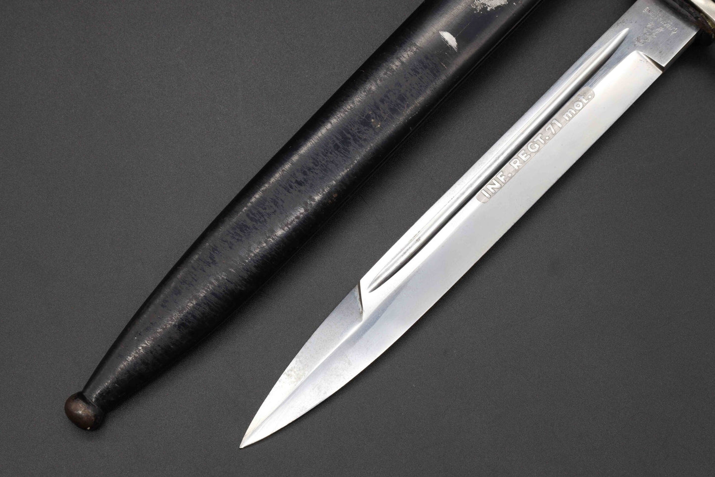 Double Etched Dress Bayonet by E. Pack