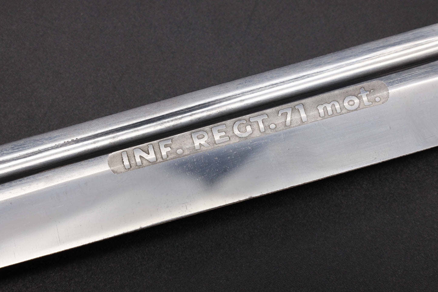 Double Etched Dress Bayonet by E. Pack