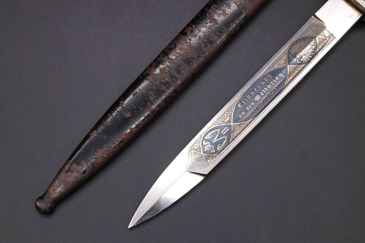 WW1 Double-Etched Dress Bayonet