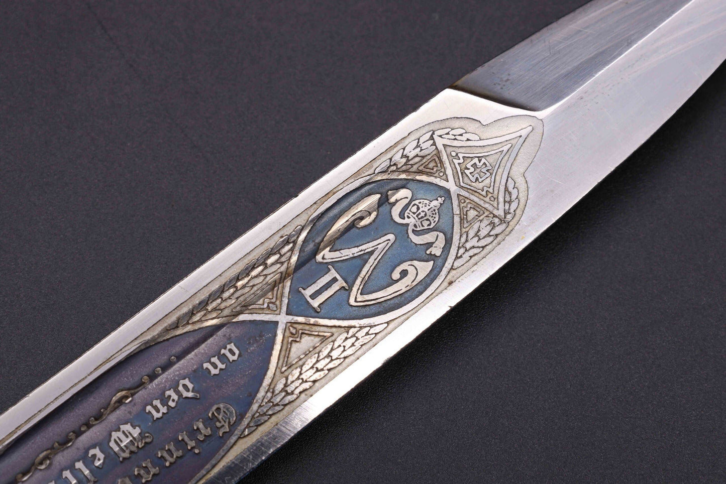 WW1 Double-Etched Dress Bayonet
