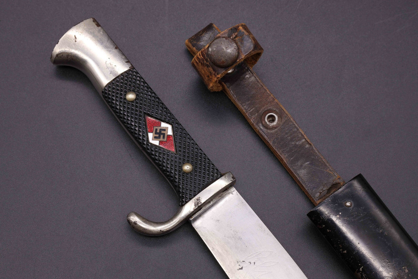 Early HJ Knife by Carl Heidelberg