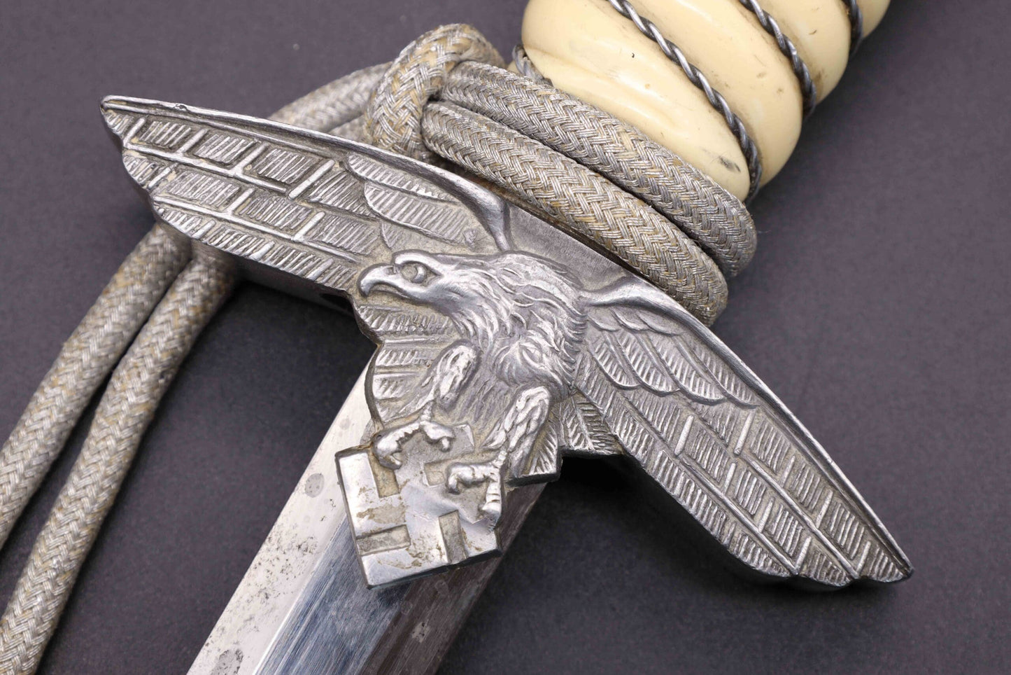 2nd Model Luftwaffe Dagger with Hanger and Portepee by SMF