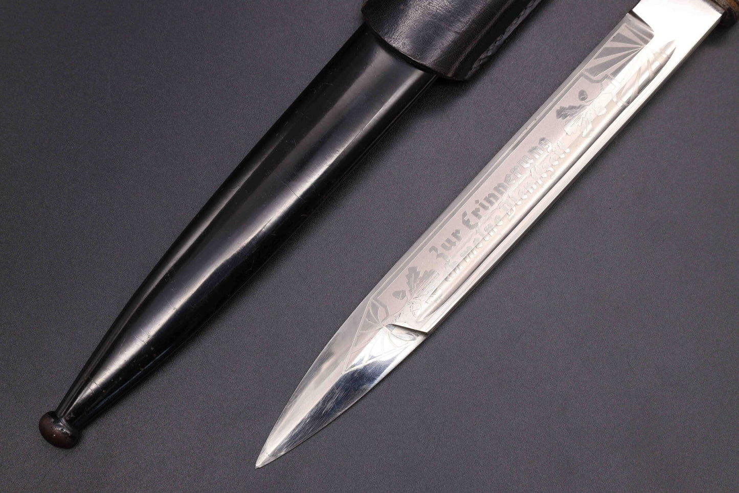 Etched Bayonet by E. Pack