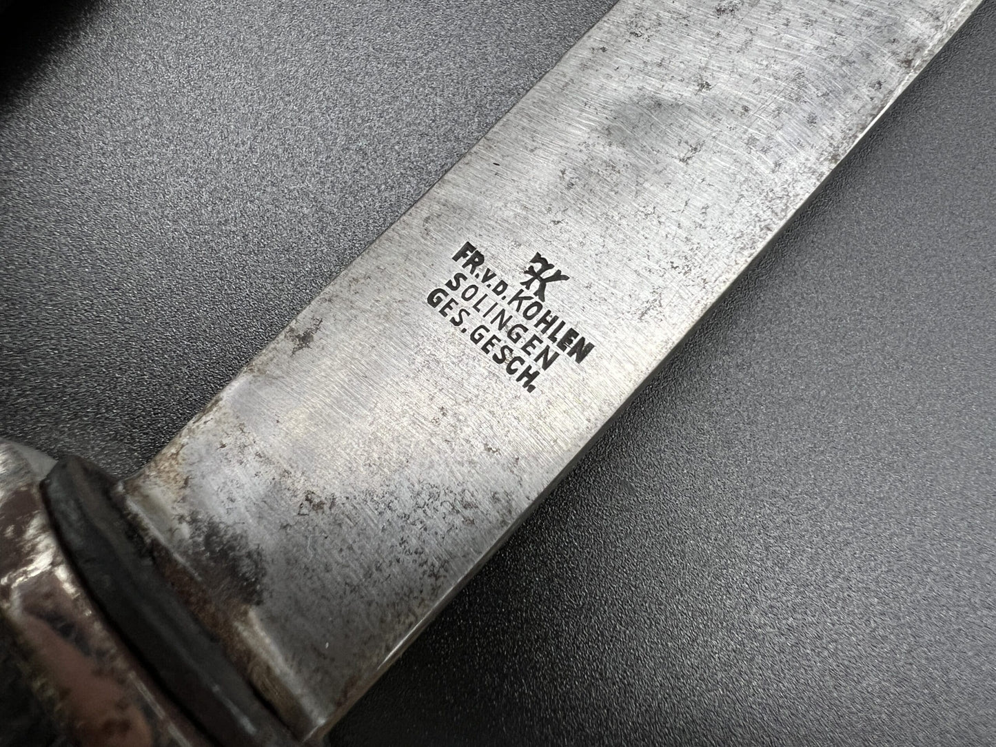 Early HJ knife by Kohlen