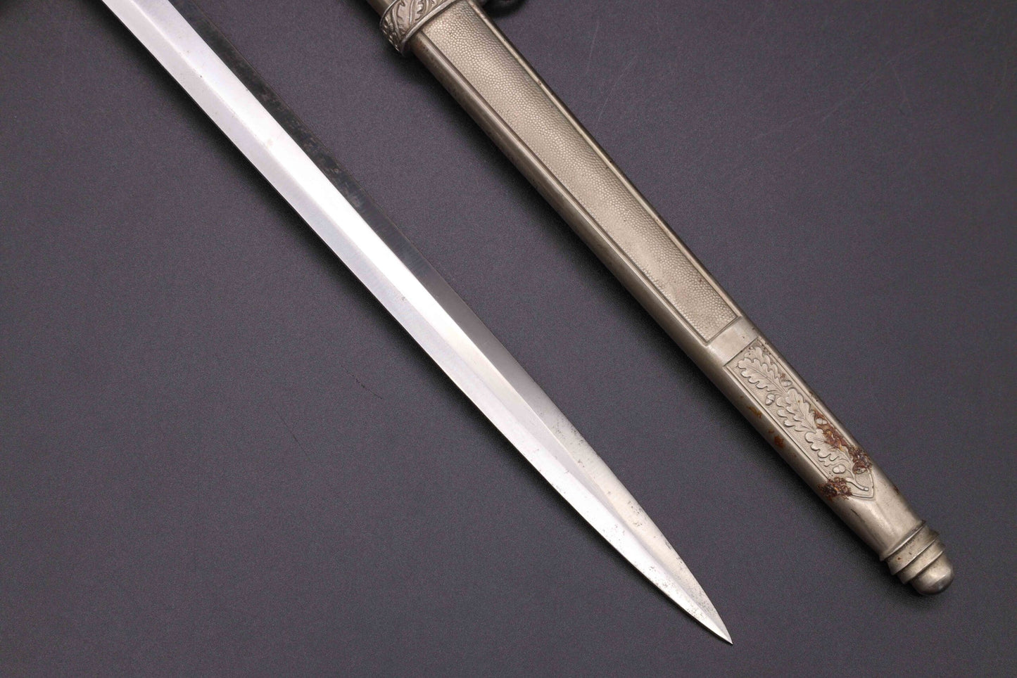 Rare Wooden grip M37 Luftwaffe dagger by Schüttelhofer