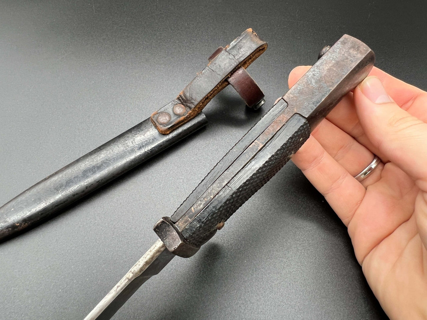 WW1 combat knife by WKC