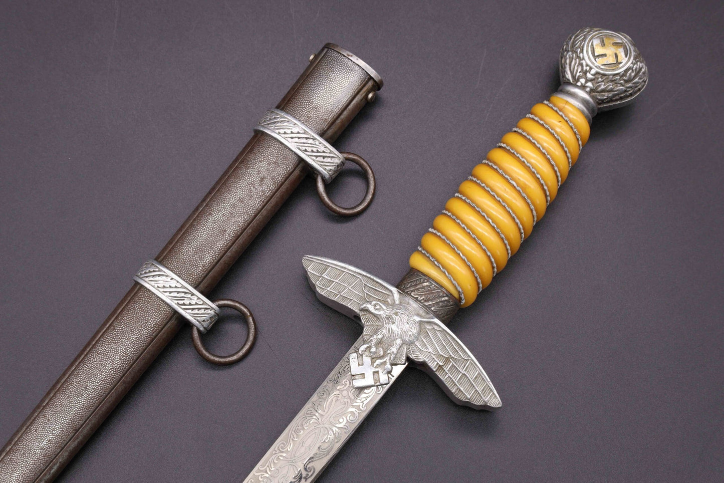 Voos Style Etched M37 Luftwaffe Dagger