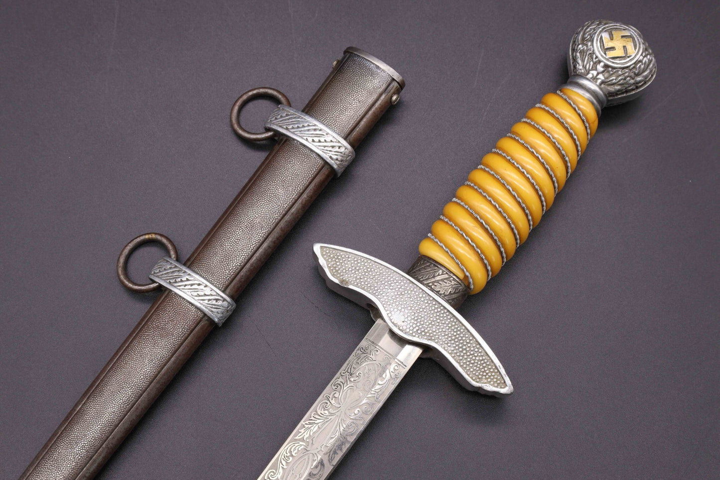 Voos Style Etched M37 Luftwaffe Dagger