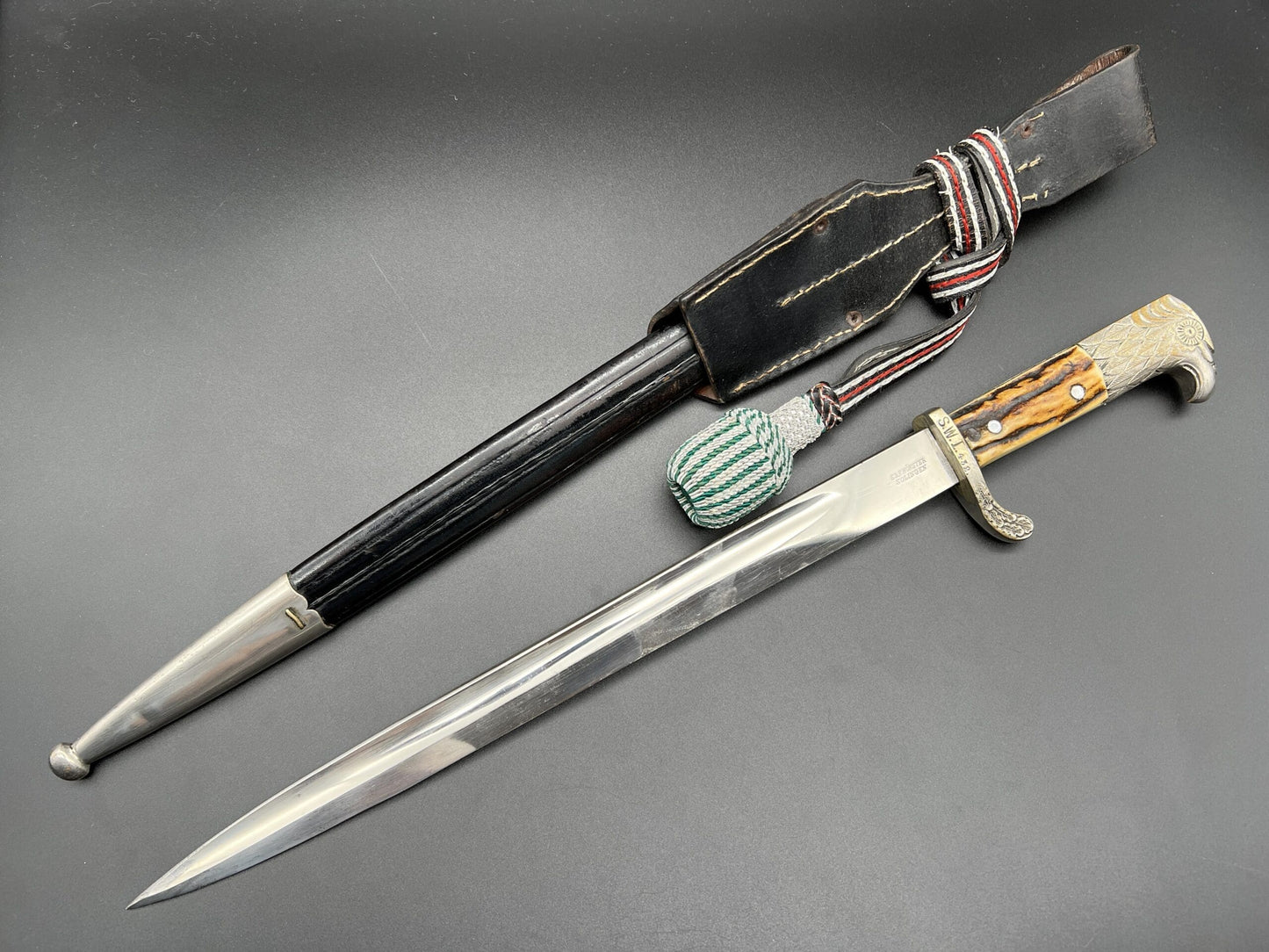 Police bayonet by E&F. Hörster